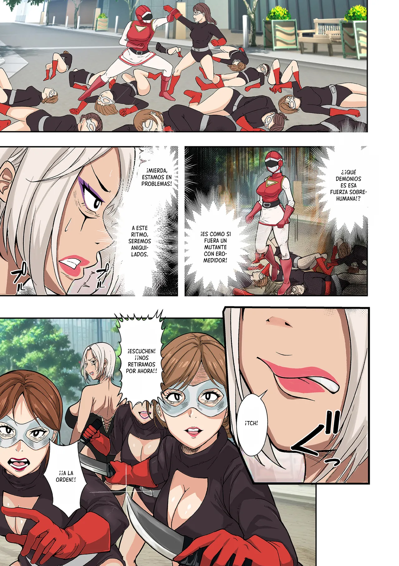 Hitozuma Sentai, Ero-Ranger! Ch. 1-6｜¡Escuadrón de Esposas, Ero-Ranger! Cap. 1-6 page 5 full