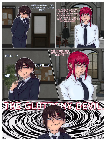 [ Miss_Katt666 ] The Gluttony Devil cover