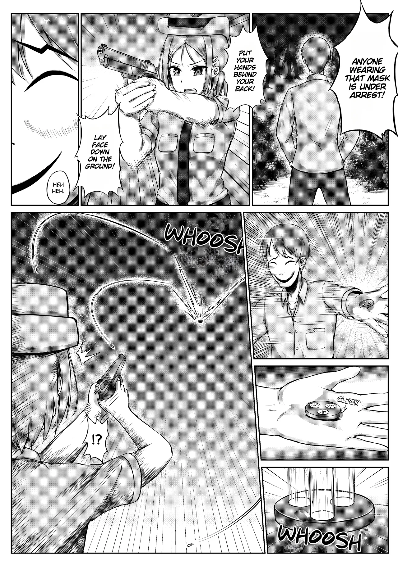 Fukei to Kusuguri Yuukaihan | The Policewoman and the Tickling Kidnapper page 6 full