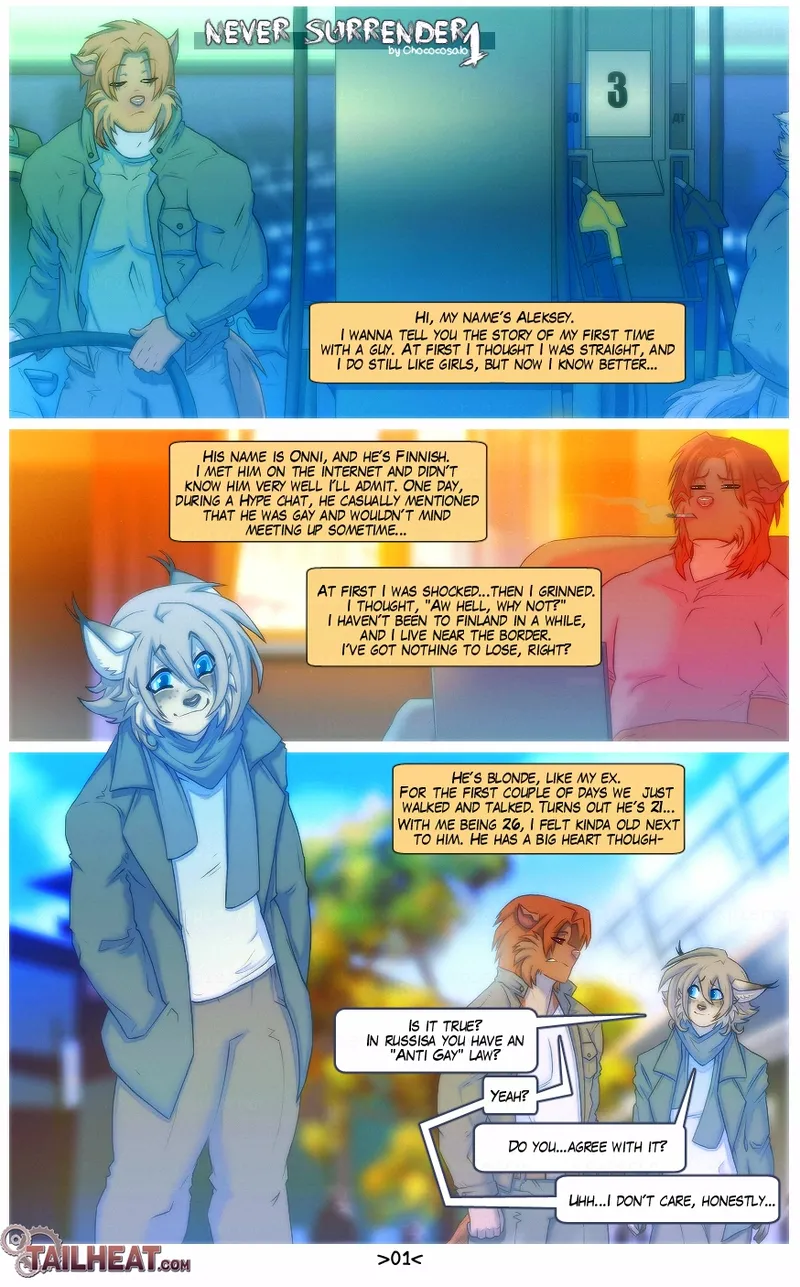 Never Surrender page 1 full
