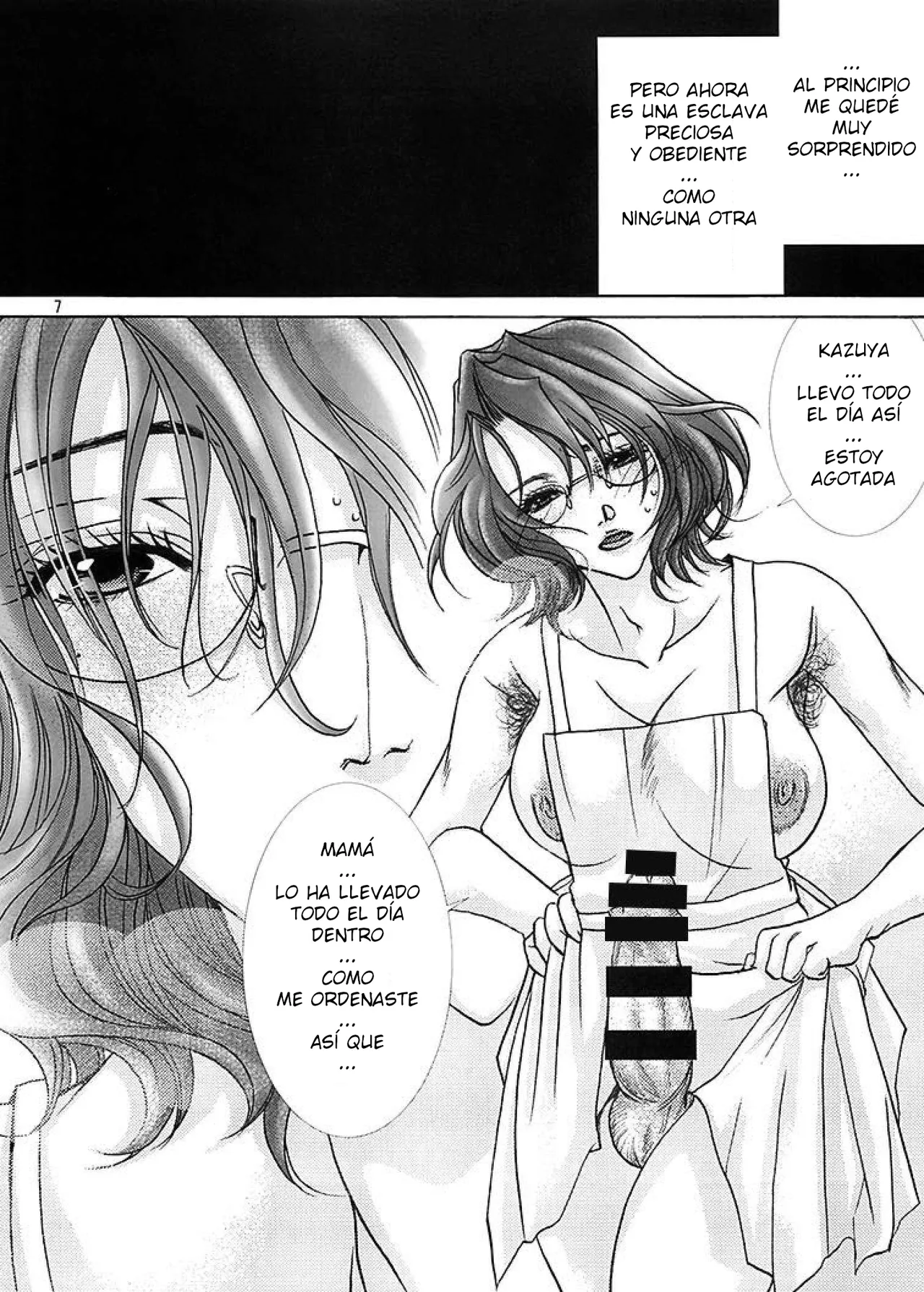 Nyanko Fujin-sama  - Futanari Mama Dorei ESP page 7 full