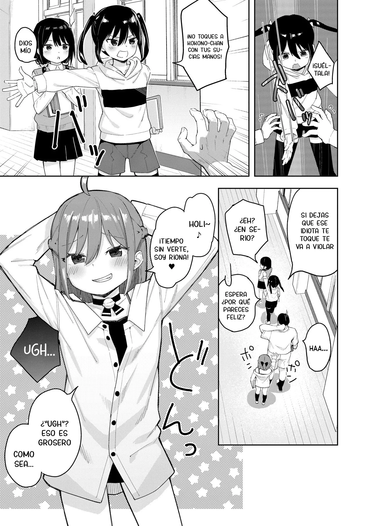 Musume no Tomodachi no Mesugaki ni Okasaremashita 2 | Fui violado por una mocosa que es amiga de mi hija 2 page 4 full