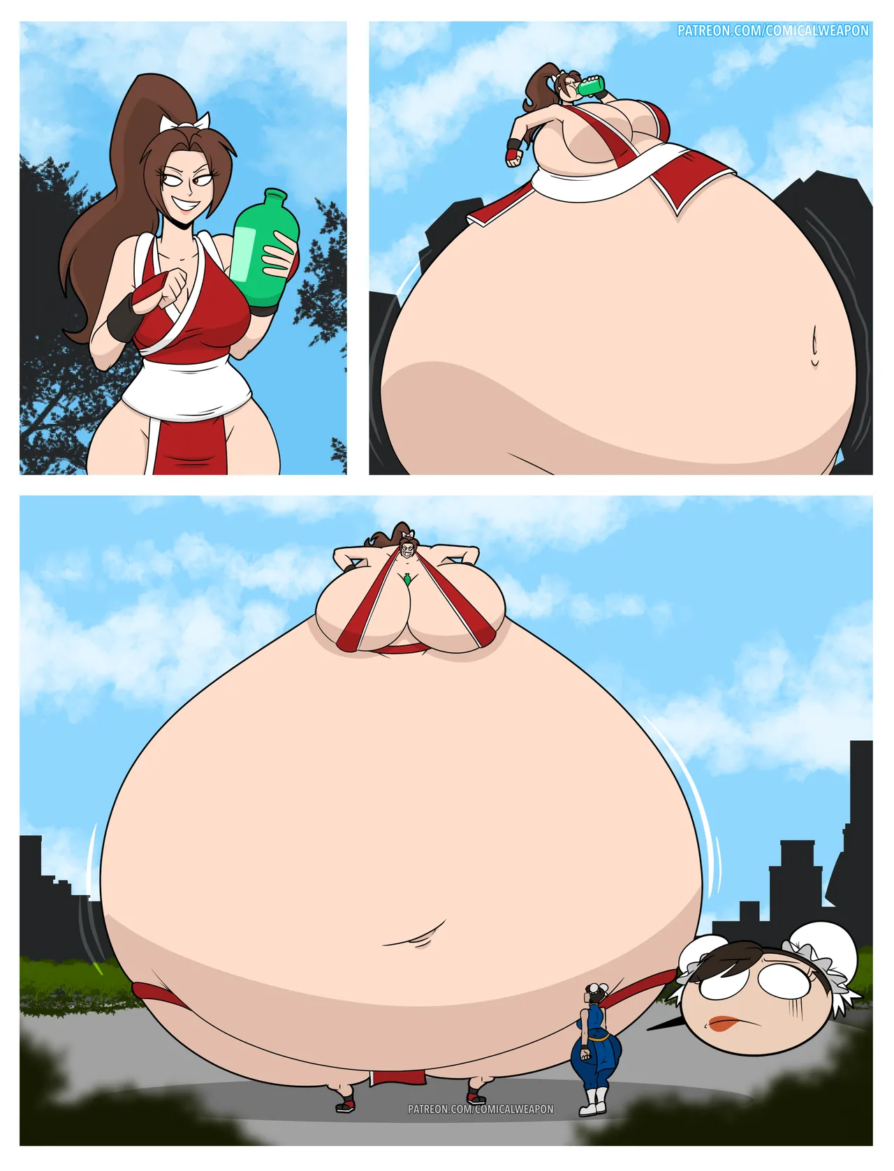 Jester Kingdom - Chun-Li vs. Mai Shiranui page 4 full