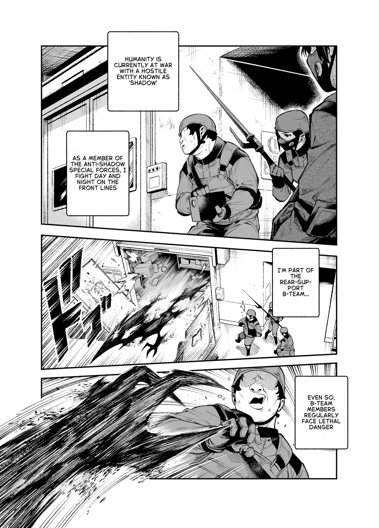 Tai Kage Tokushu Butai Kakyuu Dansei Shokuin no Nichijou EX2 | Daily Life of a Low-Ranking Male Staff Member in the Anti-Shadow Special Forces - Chapter 3 page 8 full