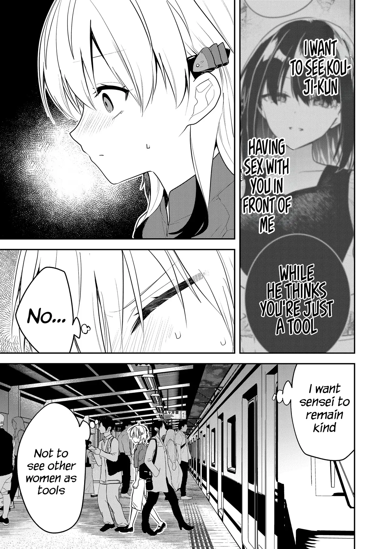 Kimi no Mae de Kimi Igai o Daku Ch. 20 | Having Sex with Someone Else in Front of You 20 page 11 full