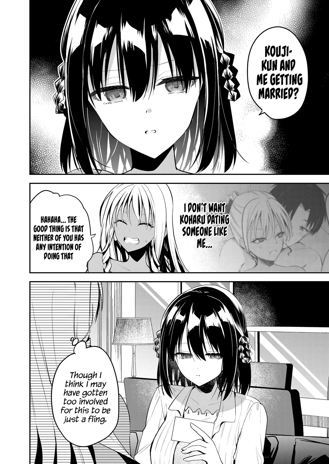 Kimi no Mae de Kimi Igai o Daku Ch. 20 | Having Sex with Someone Else in Front of You 20 page 4 full
