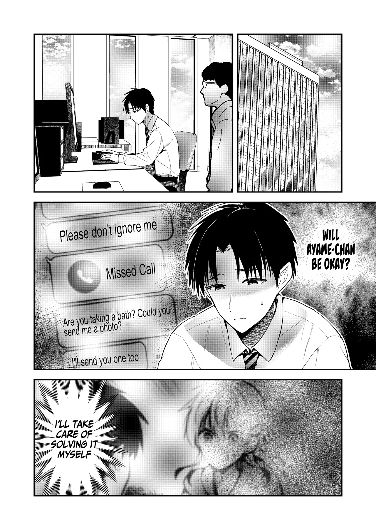 Kimi no Mae de Kimi Igai o Daku Ch. 20 | Having Sex with Someone Else in Front of You 20 page 6 full