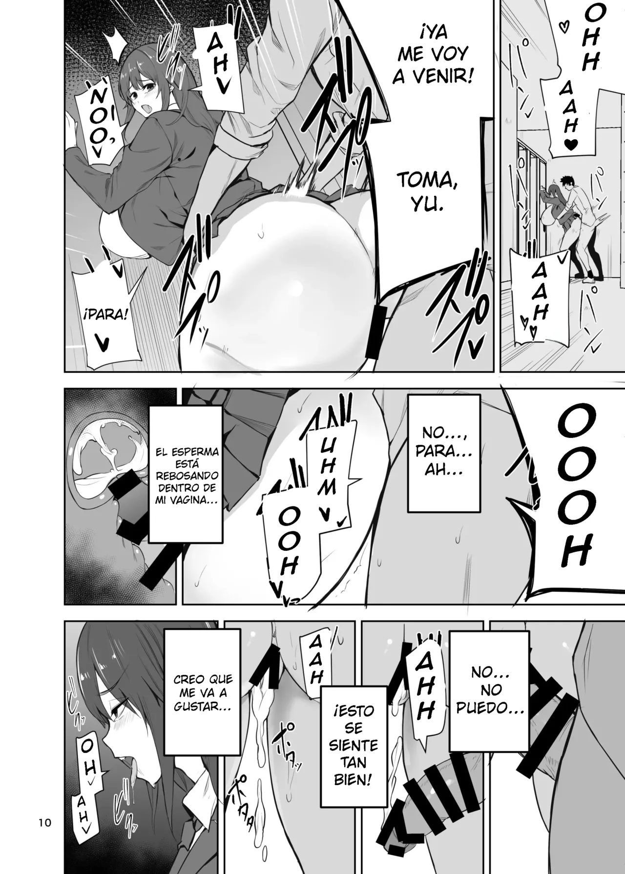 La historia de cómo contraje el Síndrome de cuerpo de onahole lujurioso y me convertí en la esclava sexual de mi amigo - Cup-Chan page 11 full