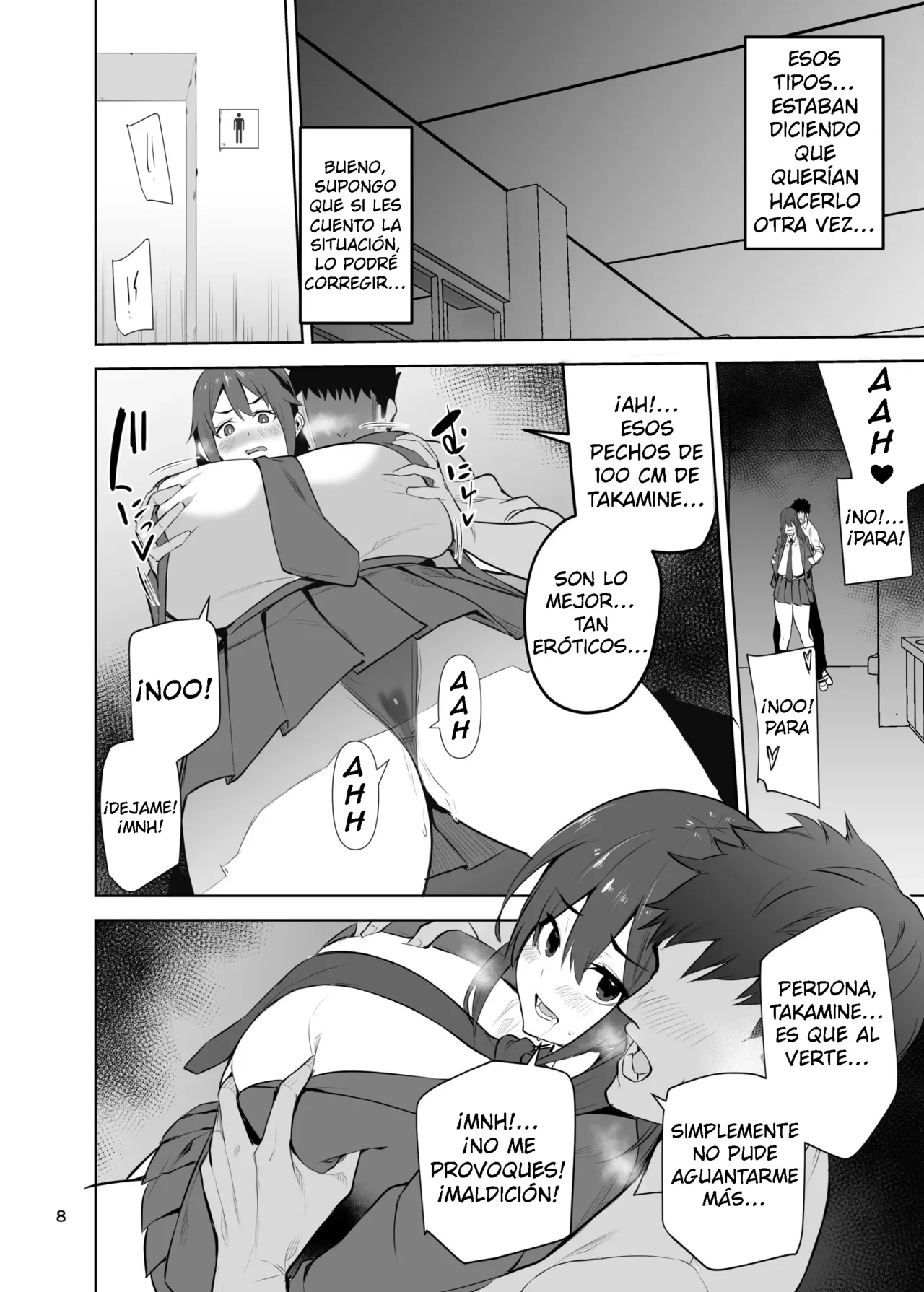 La historia de cómo contraje el Síndrome de cuerpo de onahole lujurioso y me convertí en la esclava sexual de mi amigo - Cup-Chan page 9 full
