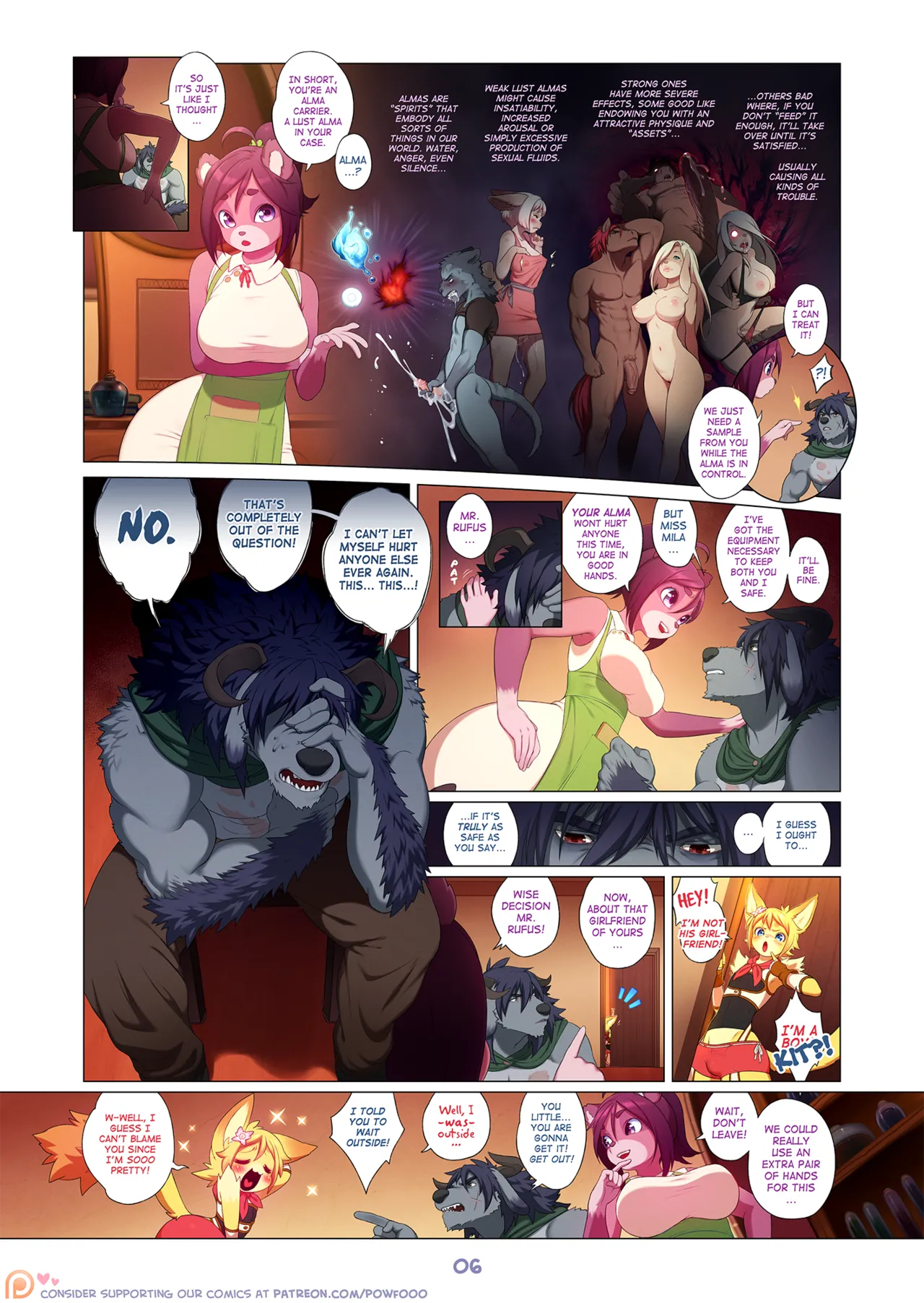 Arcana Tales 2 - The Alchemist and The Beast page 6 full