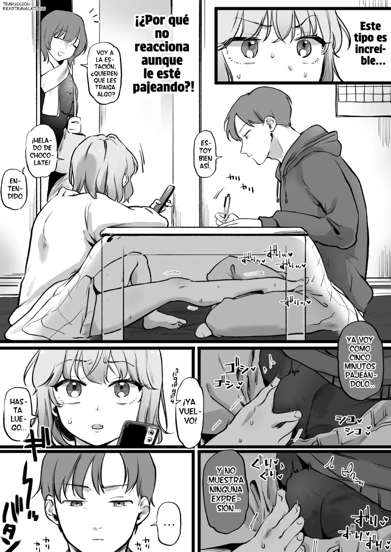 ¡¡Castigo!! Sexo en el kotatsu - Seibai!! Kotatsu Sex page 1 full