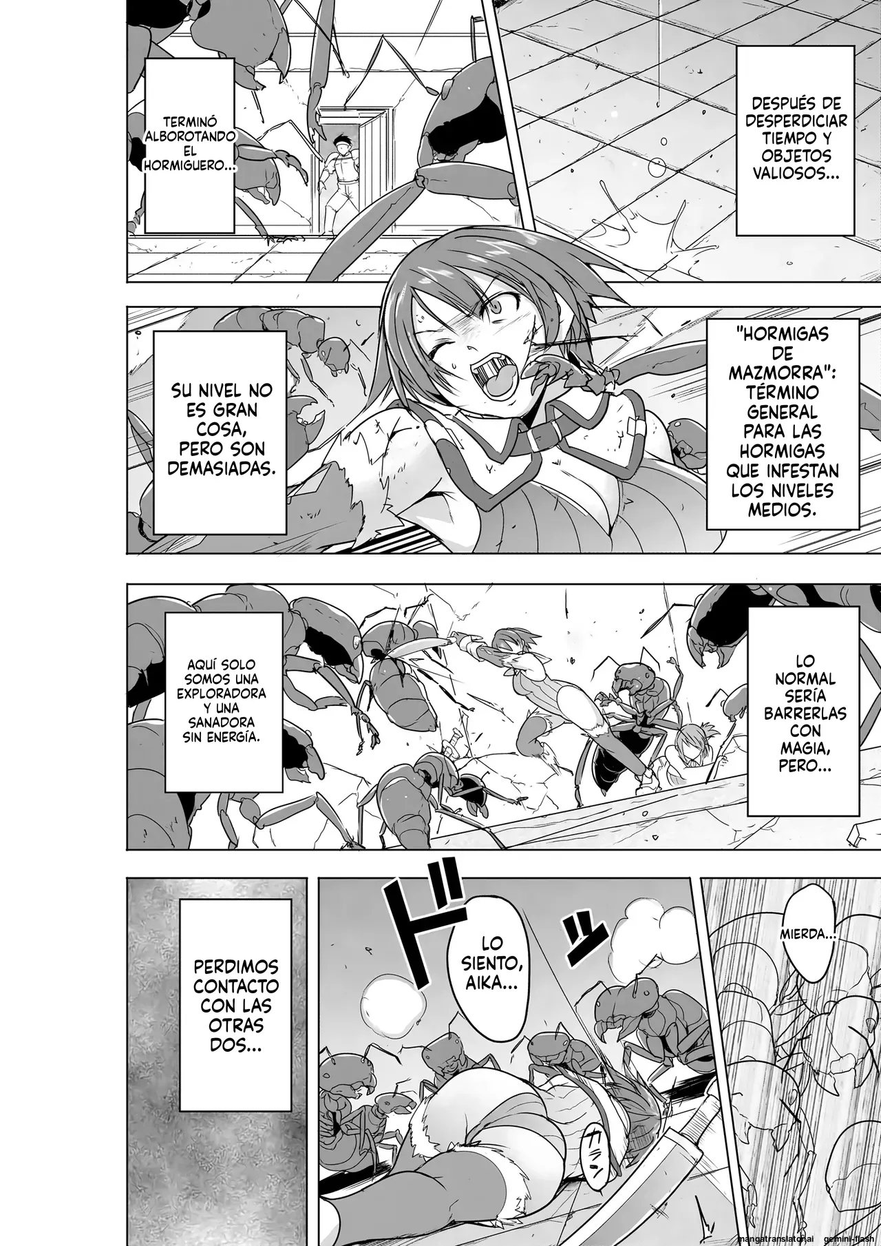 24 - Dungeon Travelers - Futari no Himegoto  BADend  MTL page 6 full