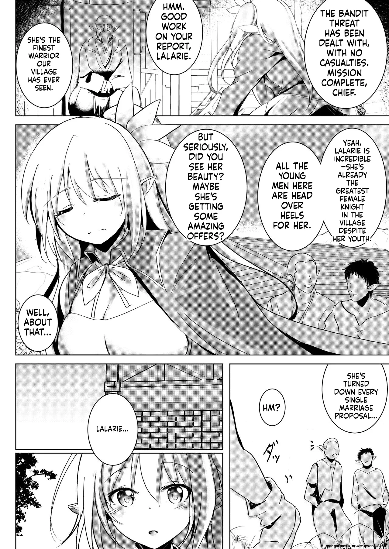 Elf Kishi Ryoujoku Boku ga Hitojichi Kanojo ga Dorei page 4 full