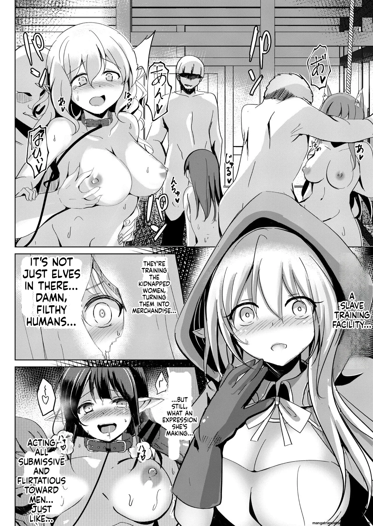Elf Kishi Ryoujoku Boku ga Hitojichi Kanojo ga Dorei page 8 full