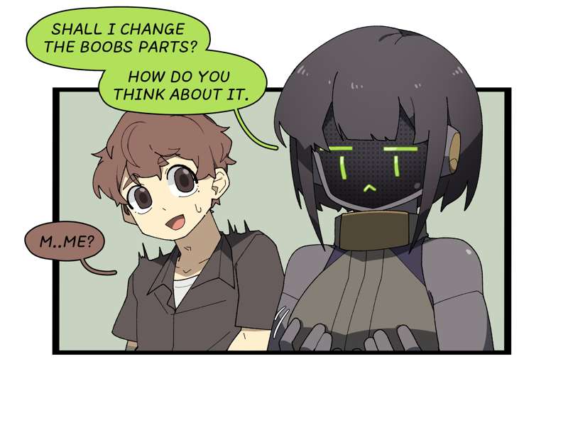 Robot girl page 4 full
