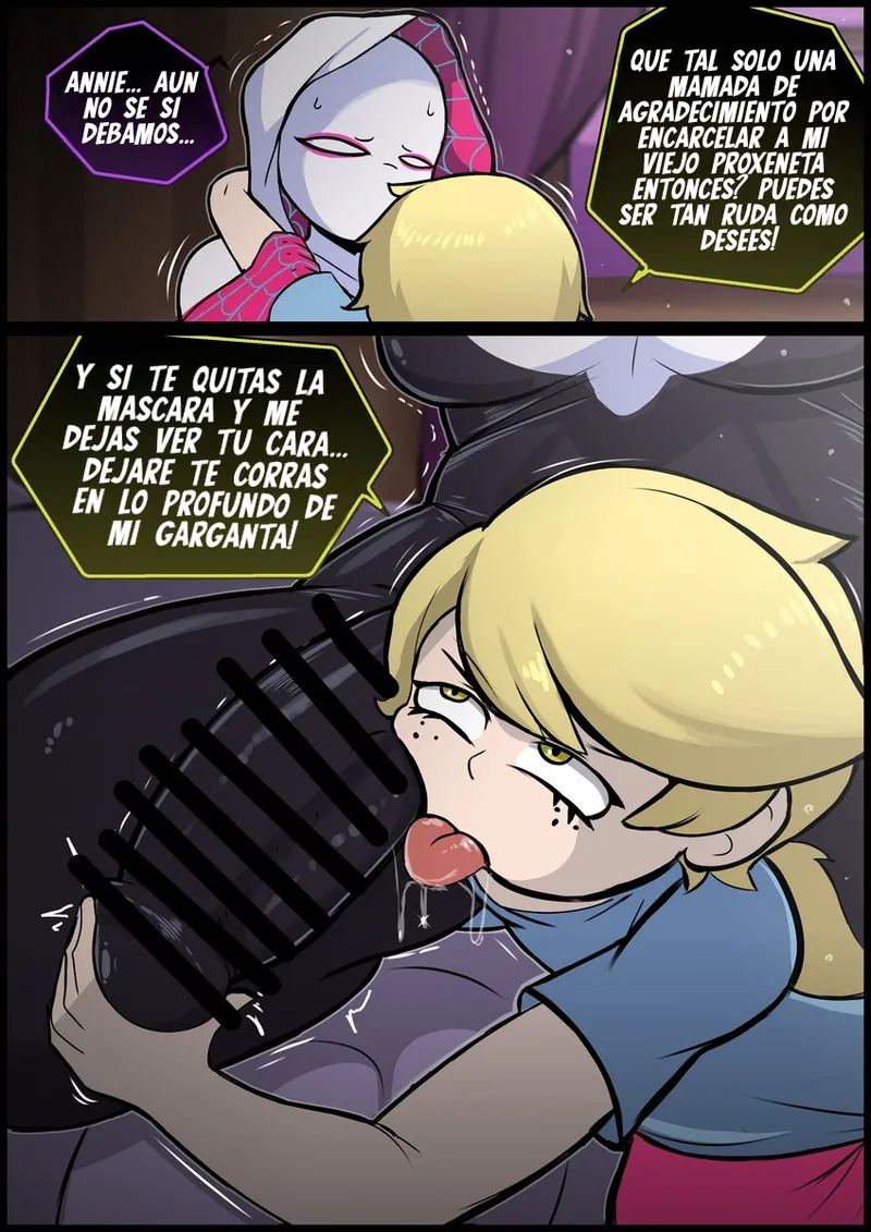 Spider Gwen Night 3 page 5 full