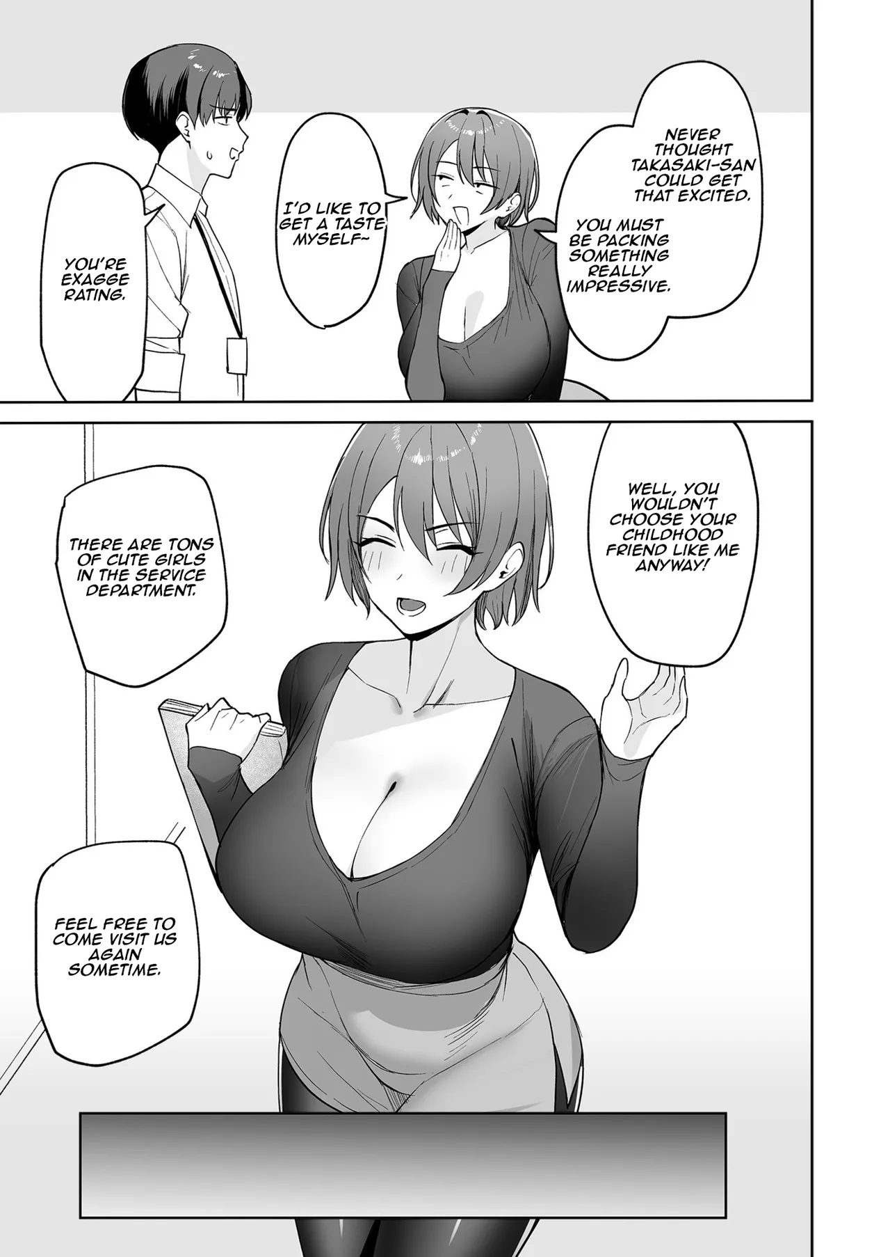 Gohoubi wa Karada de. ~Ero-sugi Fukuri Kousei wa Seishori-ka no Oshigoto~  | The Reward is the Body ~The Overly Lewd Employee Benefits of the Service Department~ page 8 full