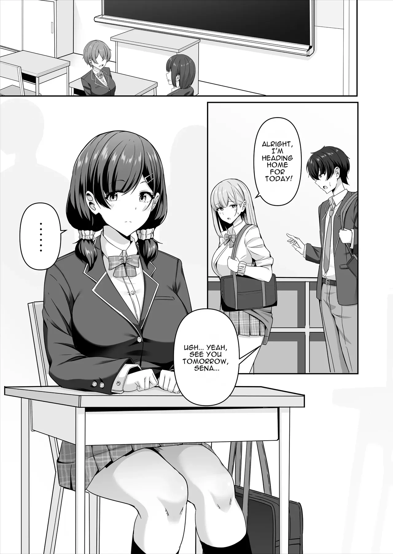 Kanojo ga shite Kurenai Koto, Zenbu Yarasete Kureru Onna Tomodachi page 2 full