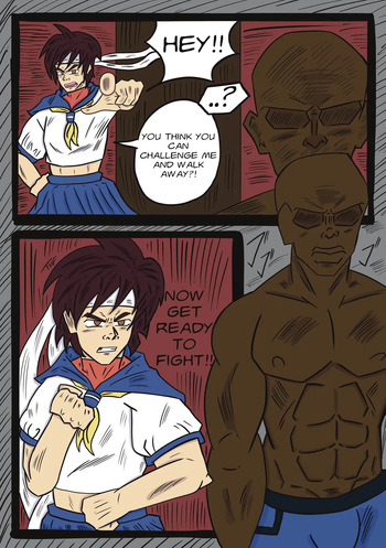(TheHiddenFusion) Sakura vs Stranger in an Alley cover