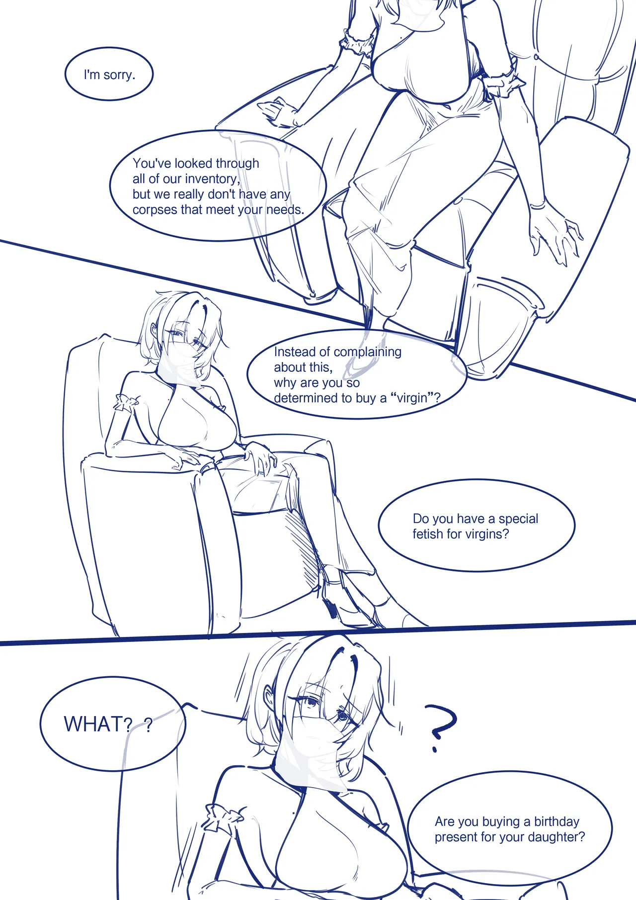 Little Girl and Her Big Doll page 11 full