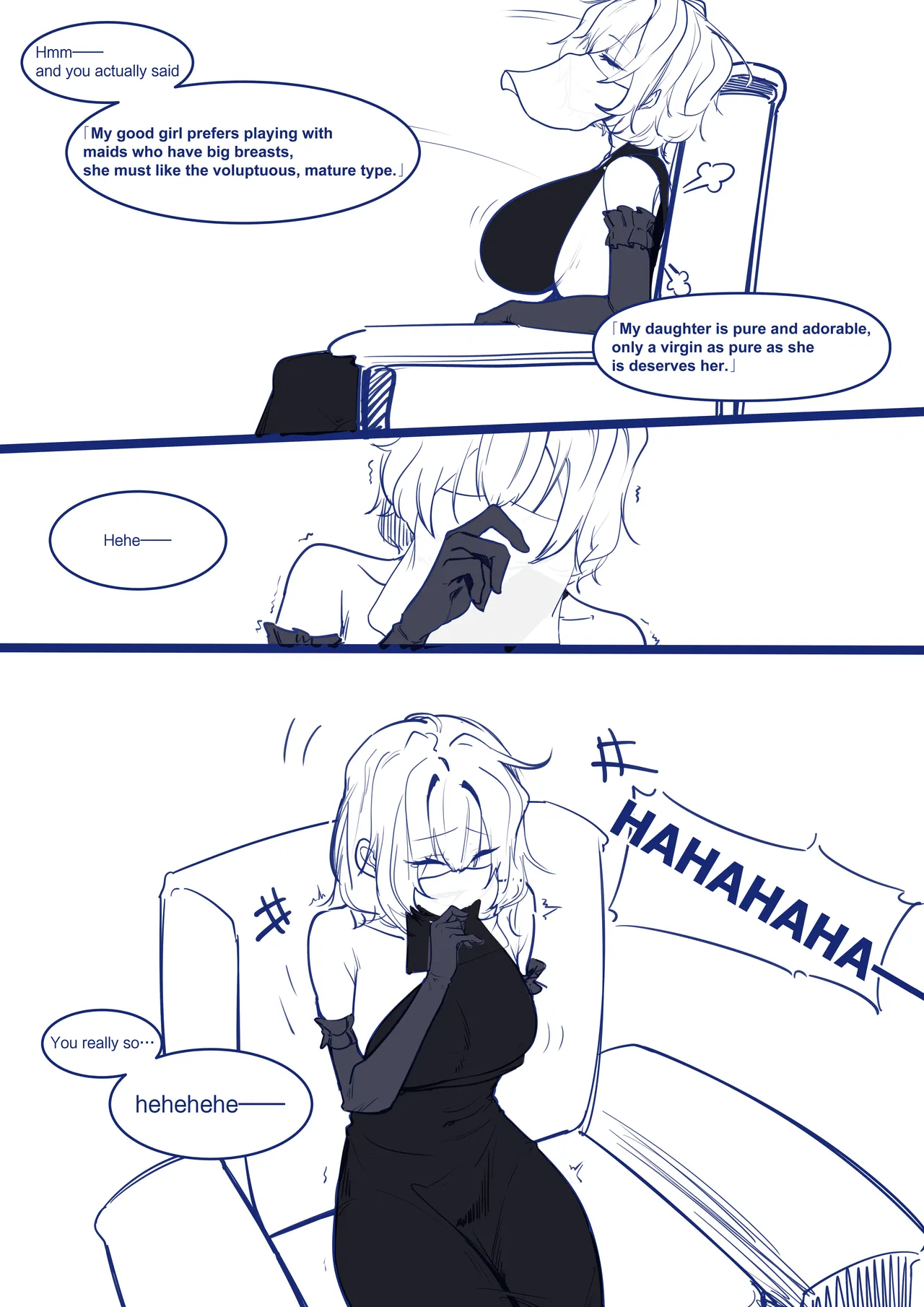 Little Girl and Her Big Doll page 12 full