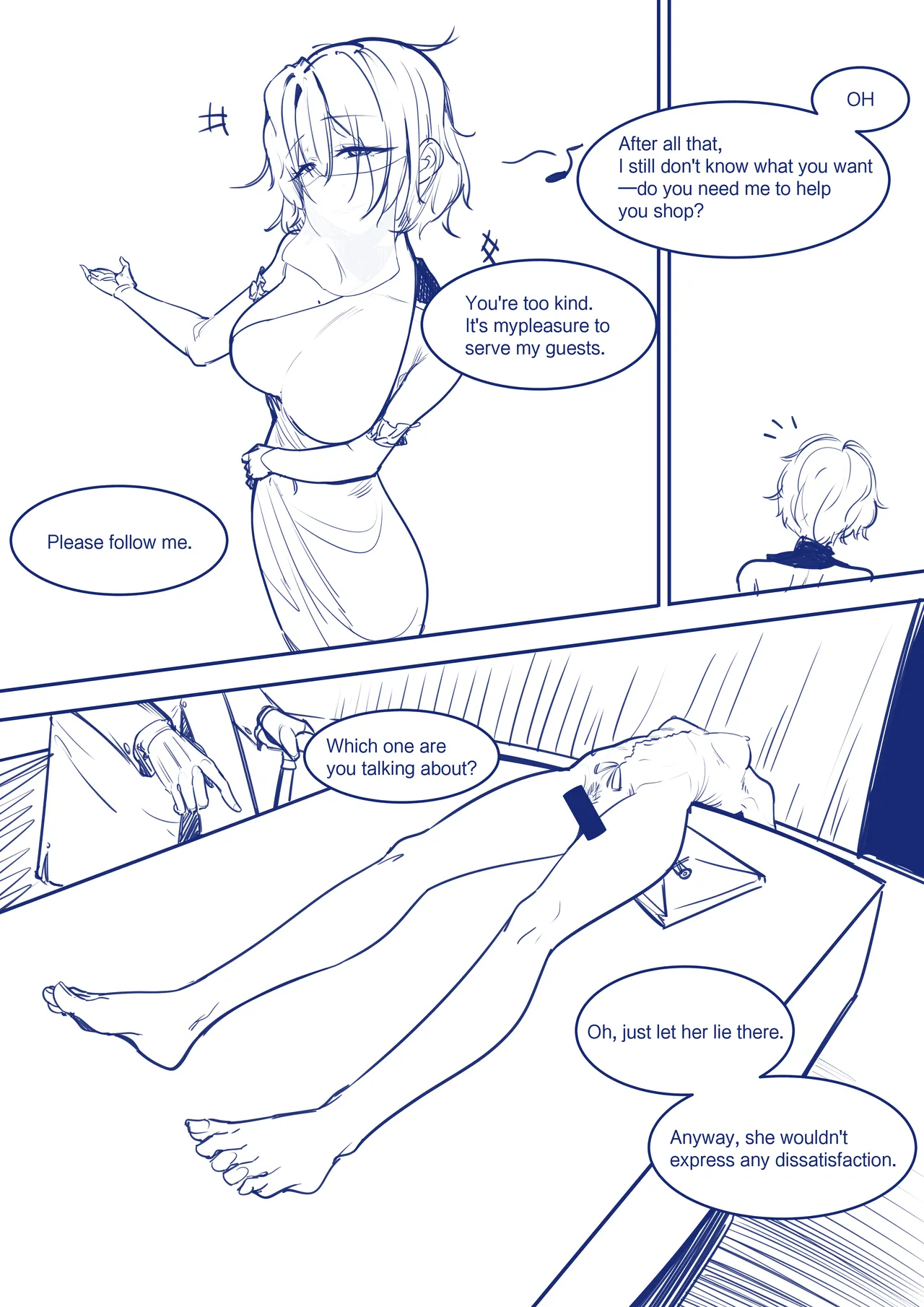 Little Girl and Her Big Doll page 7 full
