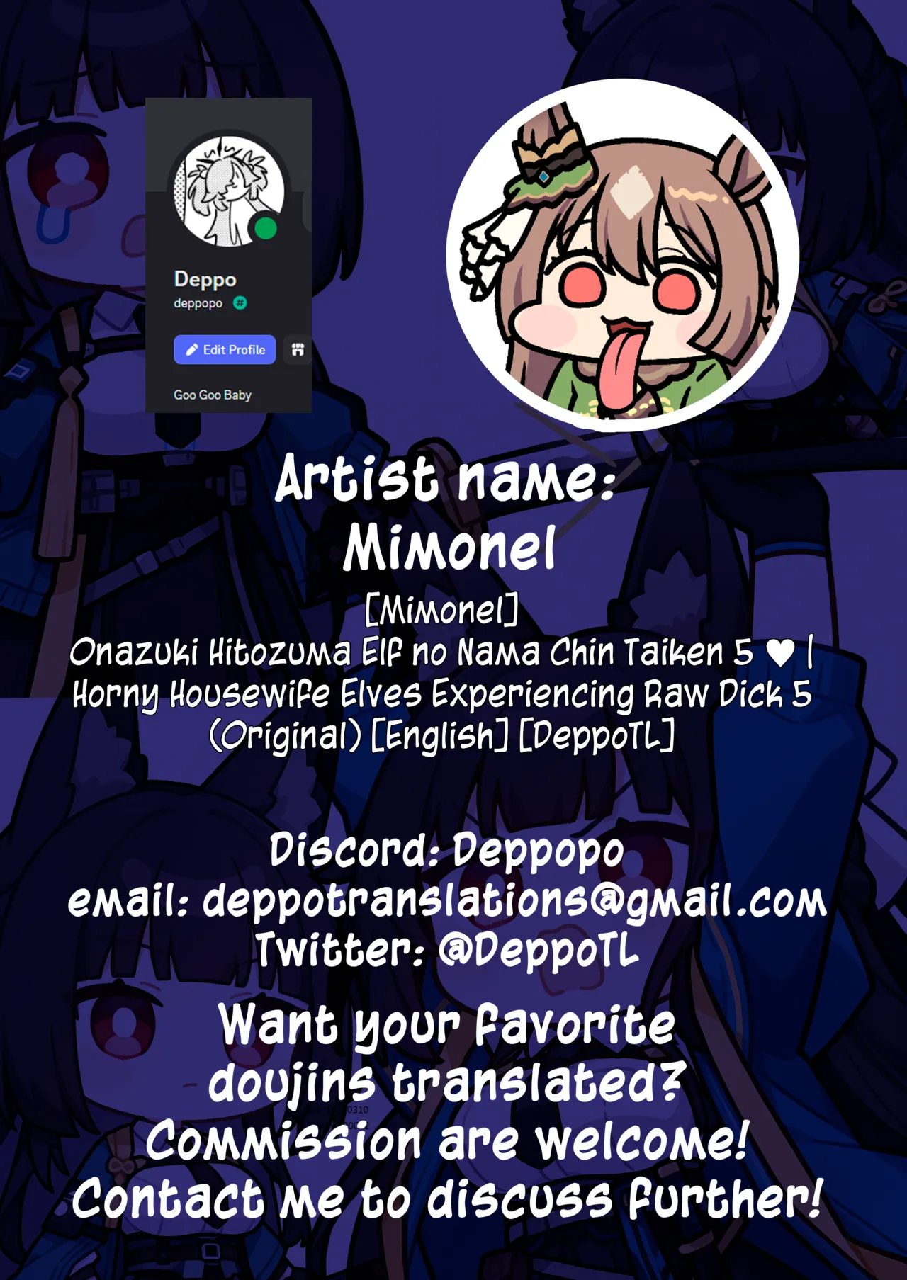 Onazuki Hitozuma Elf no Nama Chin Taiken 5 ♥ | Horny Housewife Elves Experiencing Raw Dick 5 ♥ page 7 full