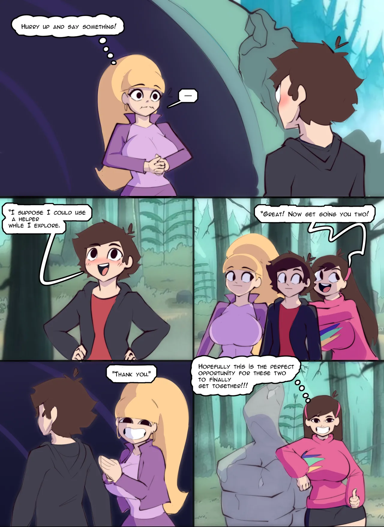 Gravity Falls: Dimper Exploration Ch.1 page 5 full