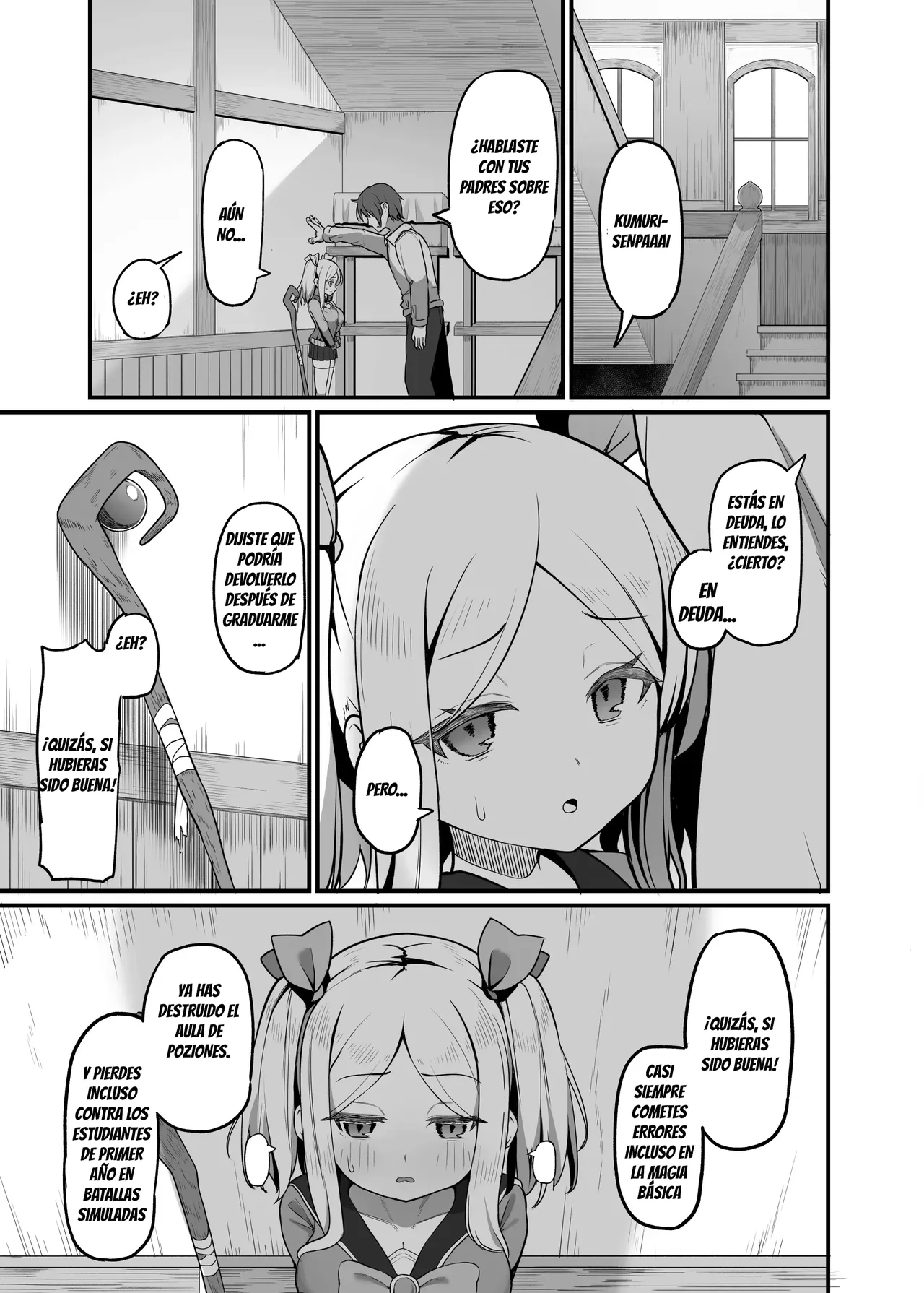 Chicchakute Dekai Senpai.｜Mi Pequeña y Enorme Senpai. page 2 full