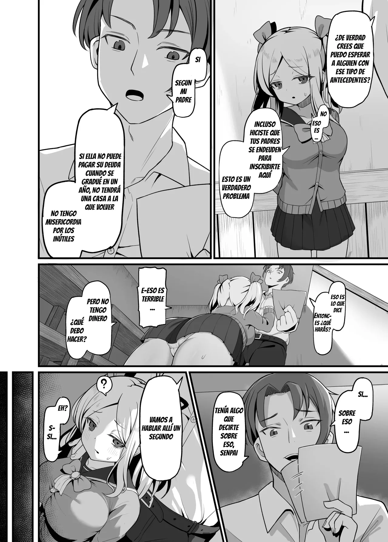 Chicchakute Dekai Senpai.｜Mi Pequeña y Enorme Senpai. page 3 full