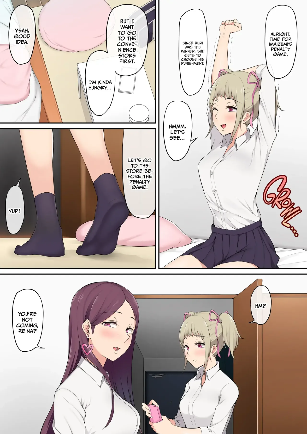 Imaizumin's house is a place for gals to gather 1-6 Bonus page 12 full