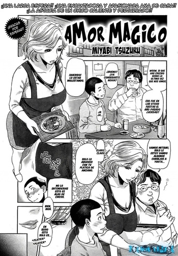 [Miyabi Tsuzuru] Koi no Mahou｜Amor Mágico (COMIC Kairakuten 2012-04) [Spanish] [UH12] cover