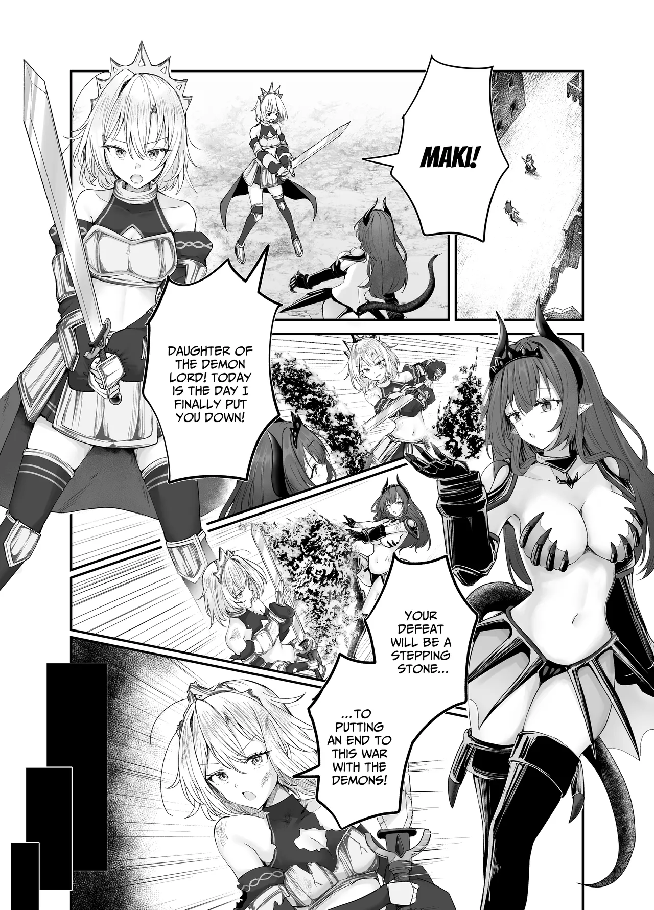 Senki Haiboku Kairaku Goumon | Senki’s Defeat: Interrogated with Ecstasy page 3 full