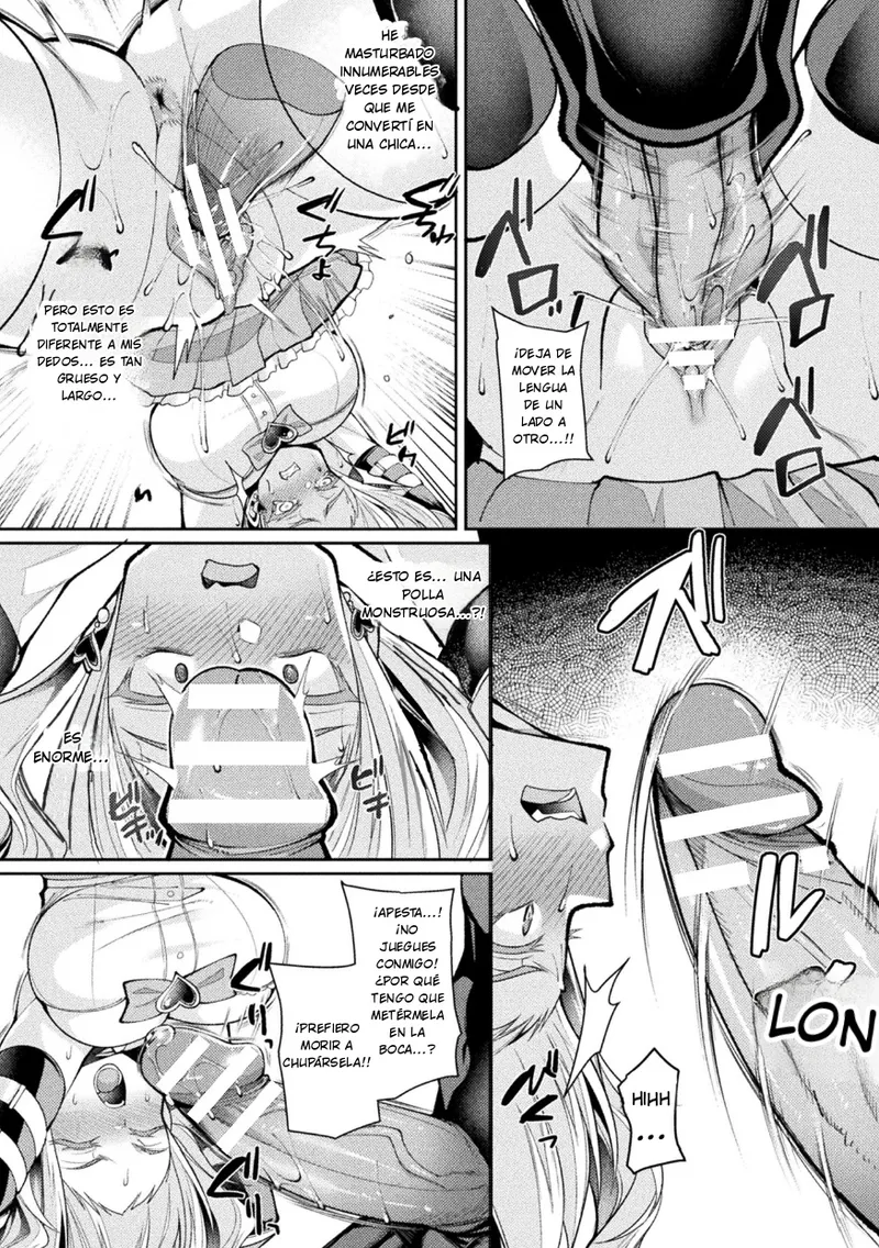 2D Comic Magazine TS Ishukan Haramase Nyotaika shita Ore-tachi ga Ishu no Ko o Yadosu made Vol. 3 Ch. 1 page 9 full