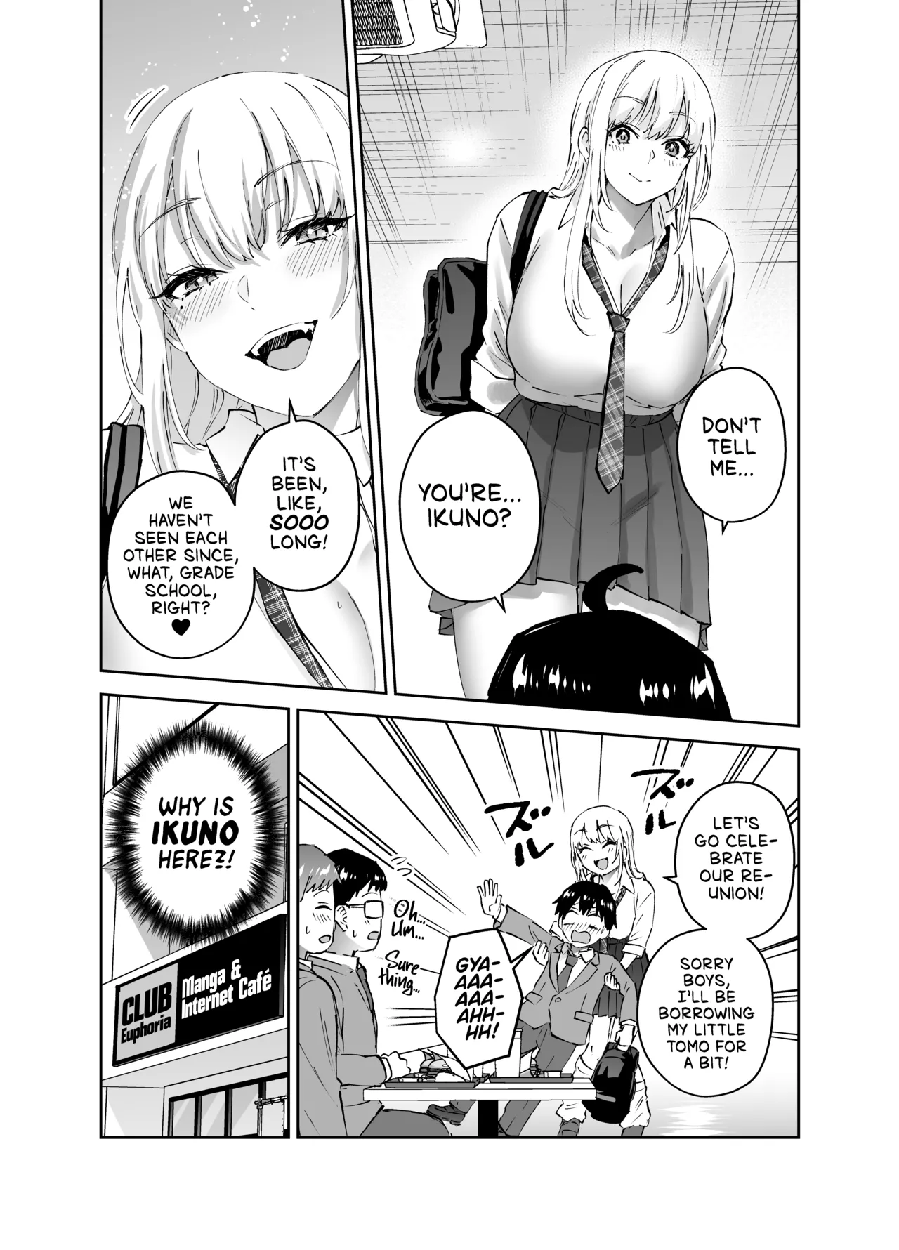 Jimoto no Dekai Gal | The Big Gyaru From My Hometown page 10 full