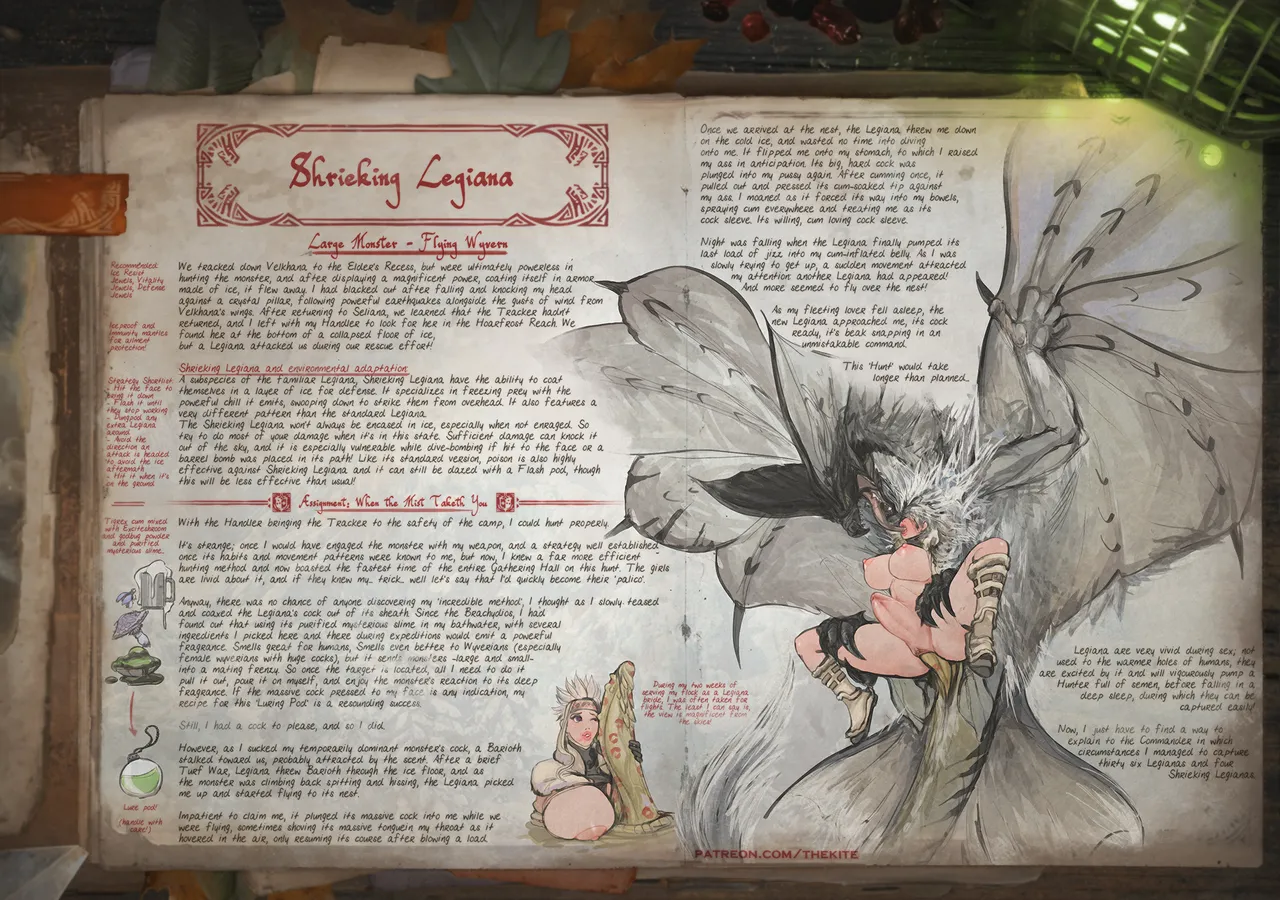 Hoarfrost Reach Exploration Diary / Ecological Survey / Forbidden Lands Exploration Diary page 12 full