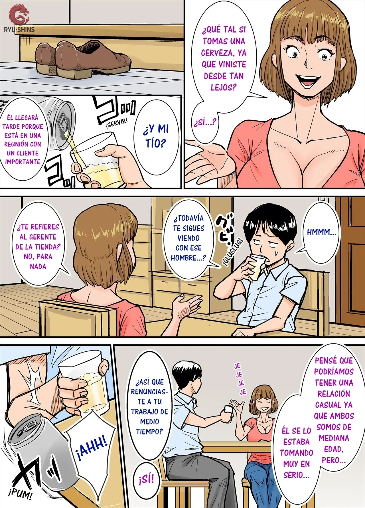 Eroi Oba-san｜El Erótico Cuerpo de Mi Tía page 9 full