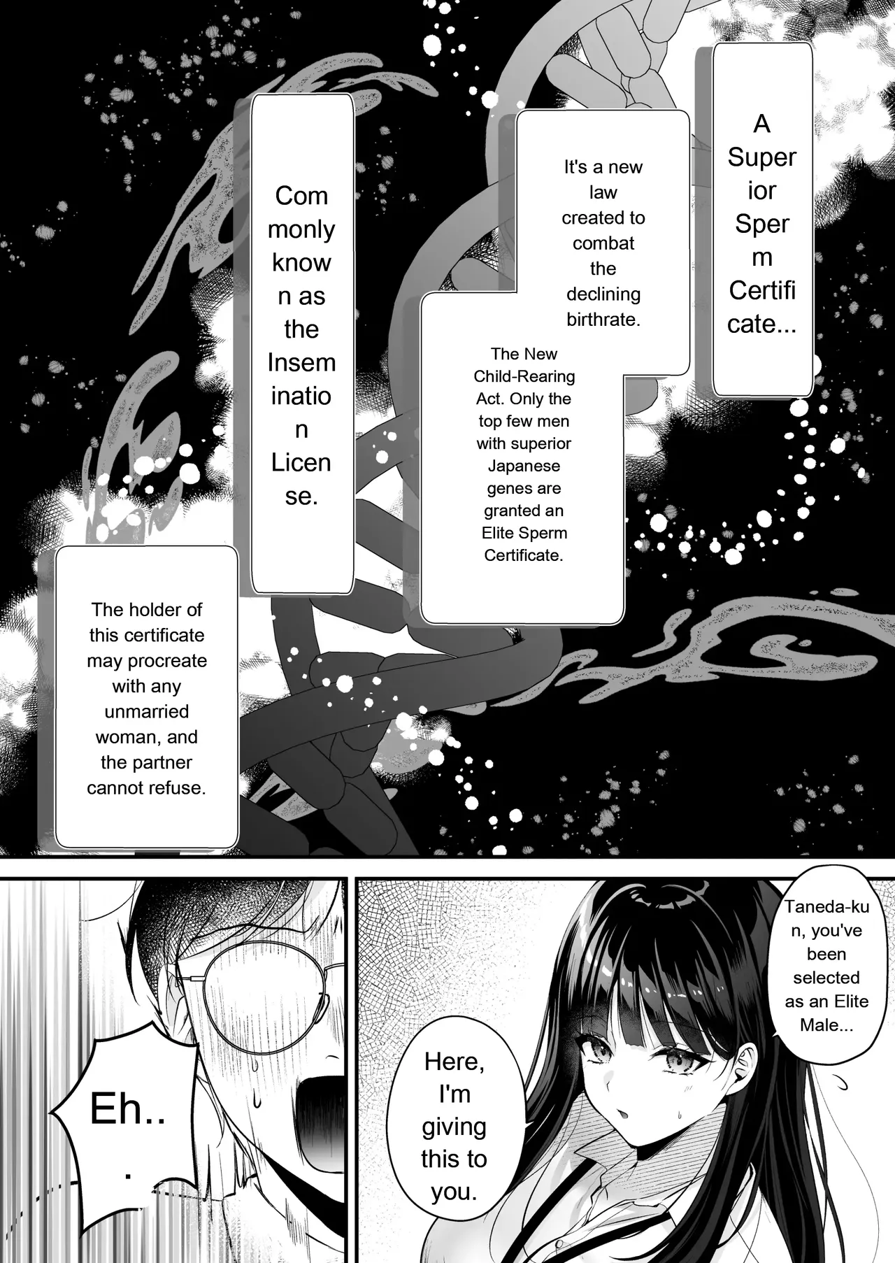 Breeding License: ~Am I, the Unpopular Guy, the One with the Strongest Genes?!~ page 5 full