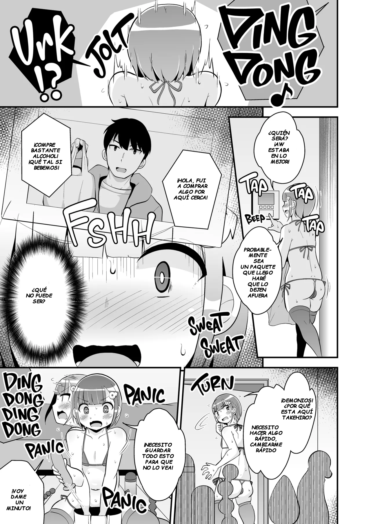 Ananie Kurui Mesu Danshi-chan Doukyuusei to Homo Shichau I sin censura page 5 full