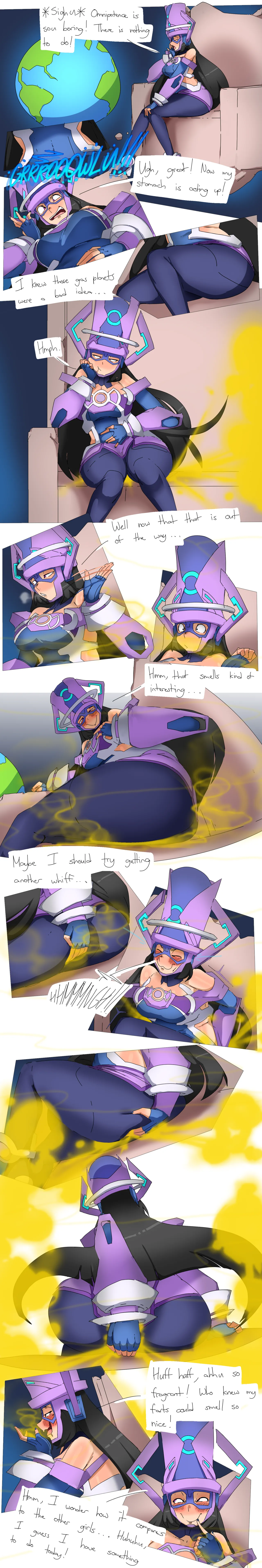 Galacta Sniffing the Marvel Girl's Farts page 1 full