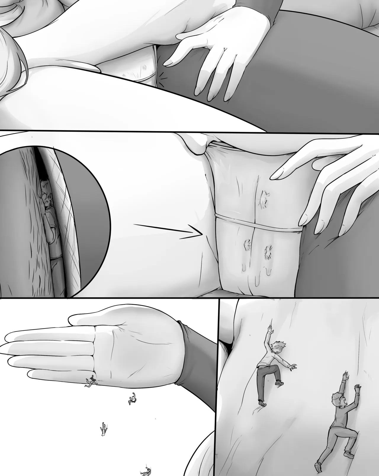 Mommy can also be an evil giantess | Мамочка тоже может быть злой великаншей page 7 full
