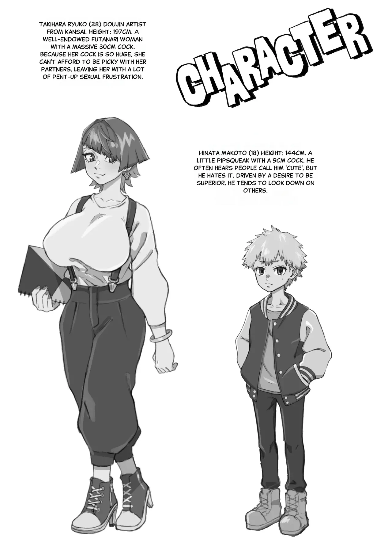Failed Off-Pako! How I Ended Up as a Futanari Manga Artist's Girlfriend page 2 full