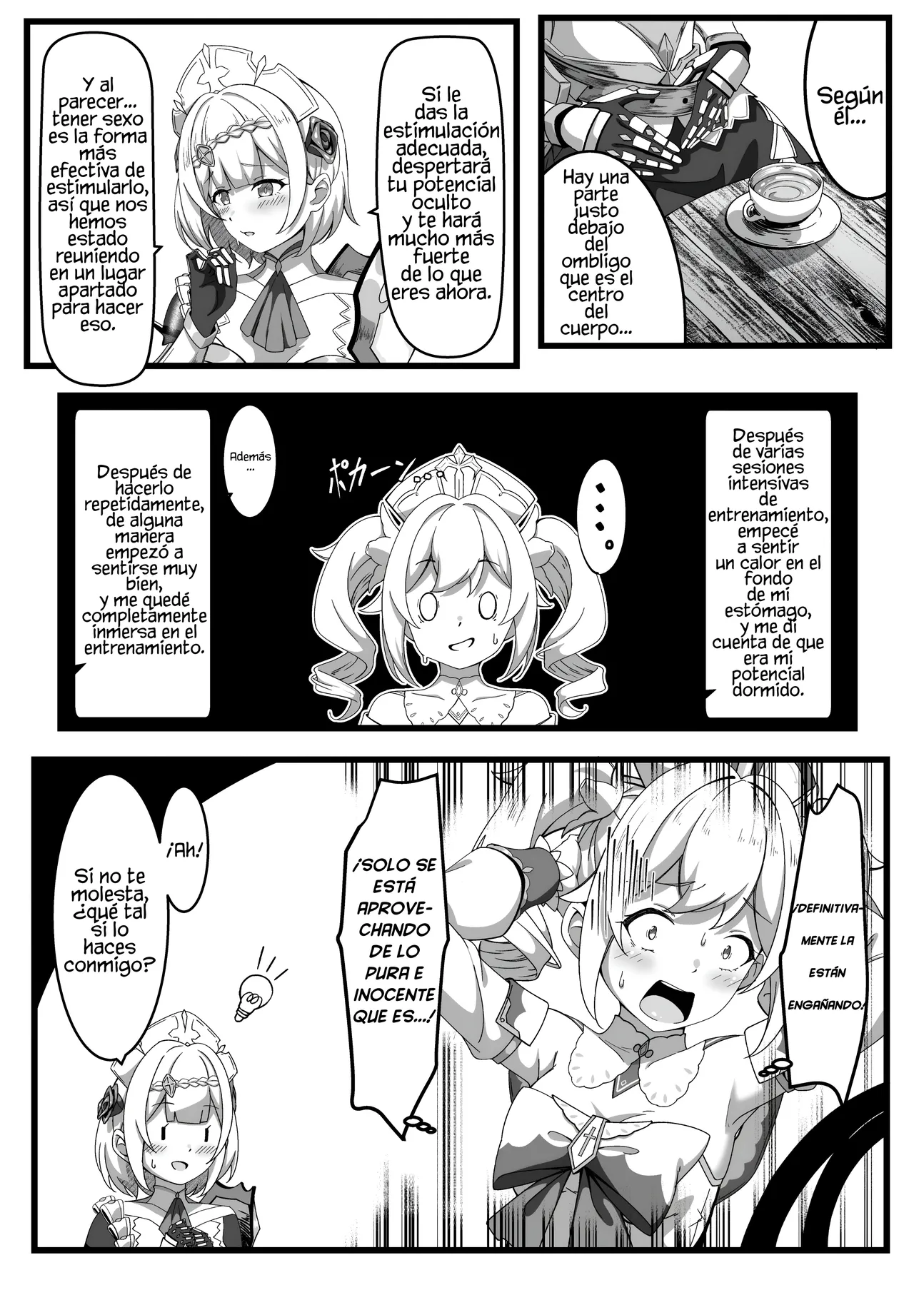Issho ni Seichou Shichaimashou! - ¡Vamos a Mejorar Juntas!   + Extra de Pixiv y X page 11 full