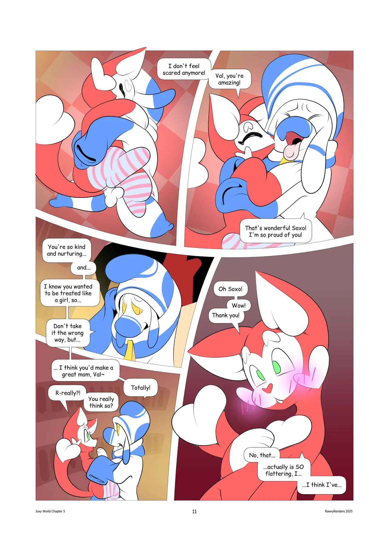 Juxy World: Chapter 5 - New Powers and Forms page 12 full
