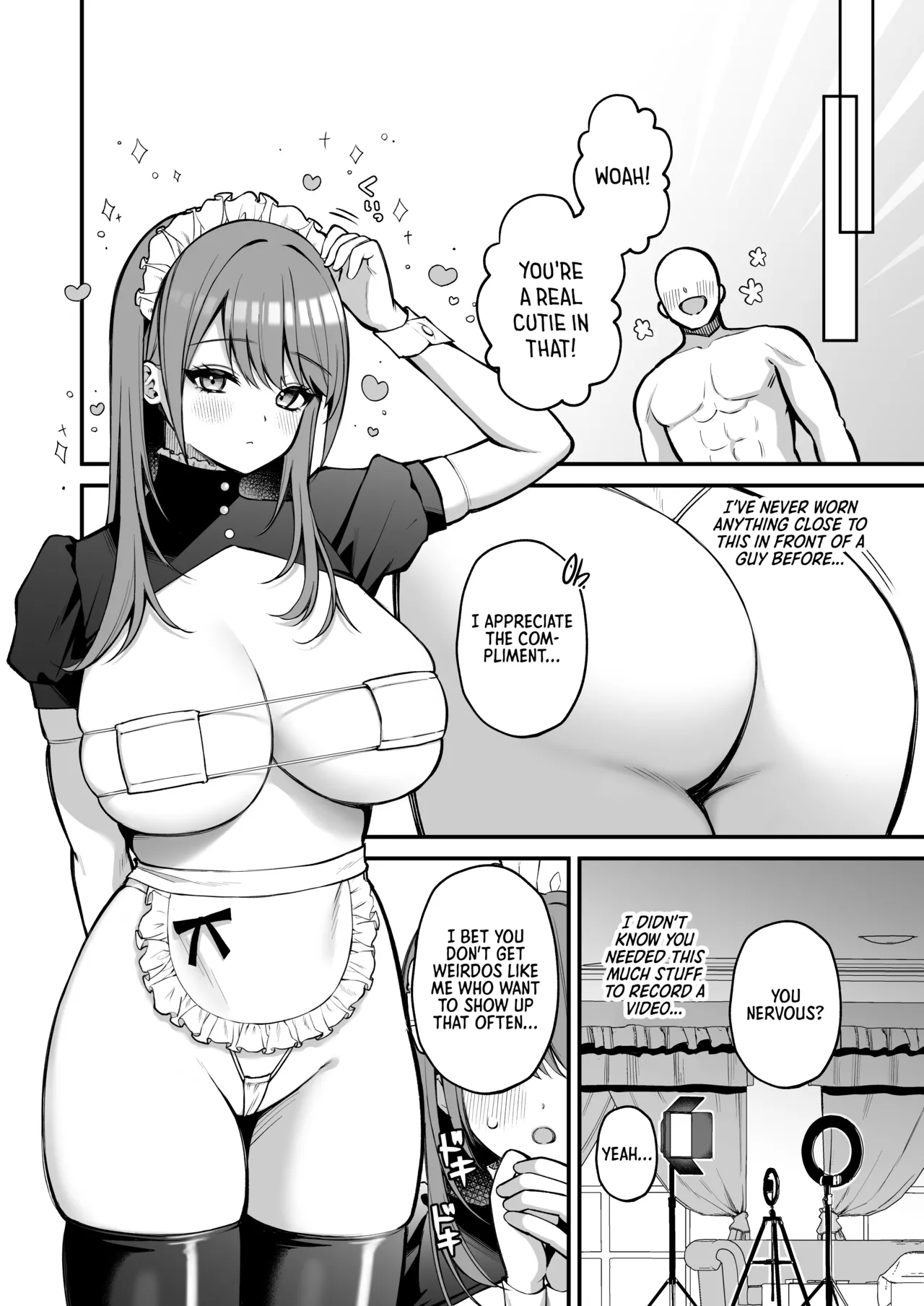 L-Cup Joshidai Nama 20cm Chou Dekachin de AV Debut | An L-Cup College Chick's Porn Escapade with a Behemoth page 8 full