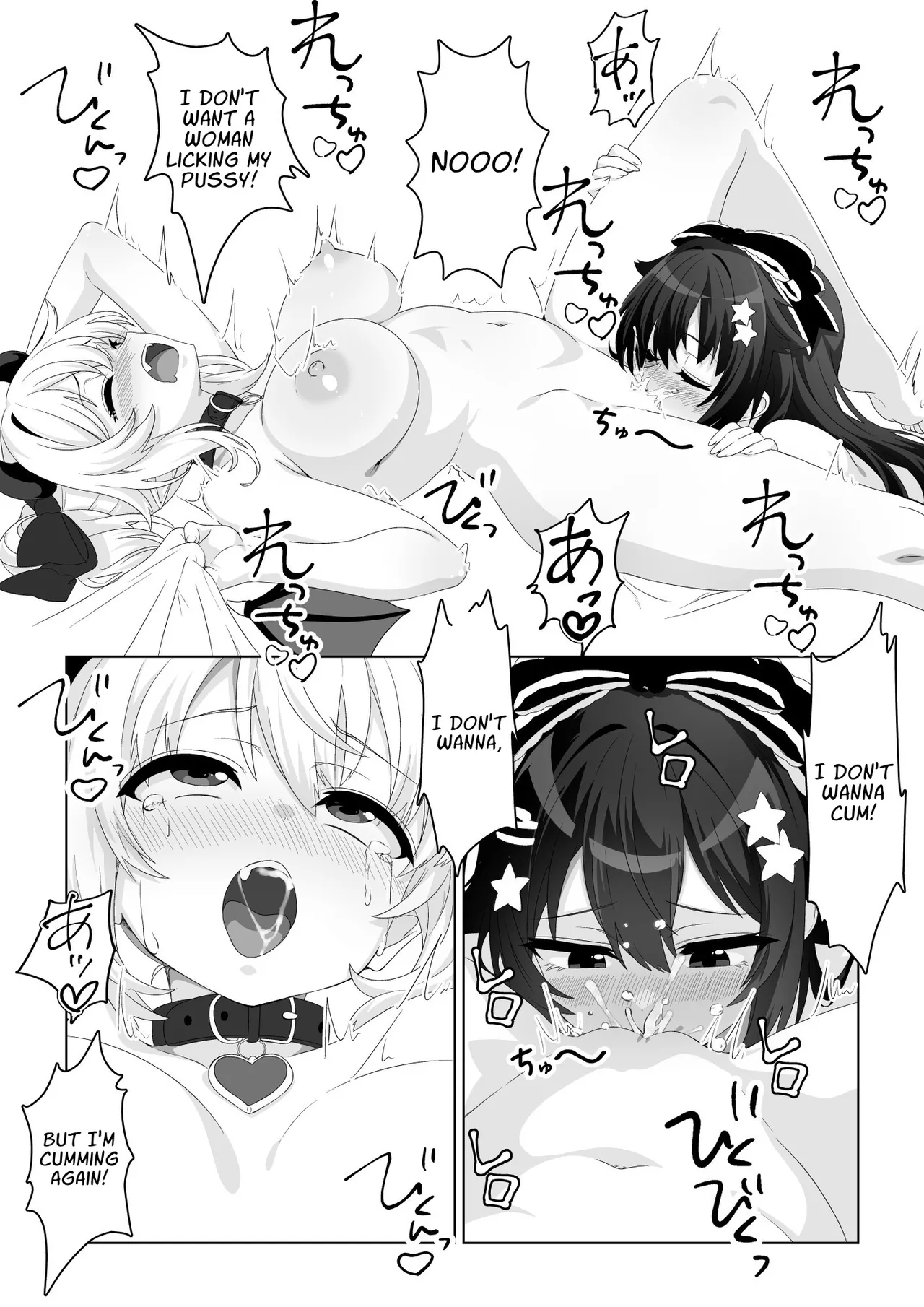 Mahou Shoujo wa Ochinchin de Succubus o Oshioki Suru!! | Magical Heroine Punishes A Succubus With Her Magic Penis!! page 11 full