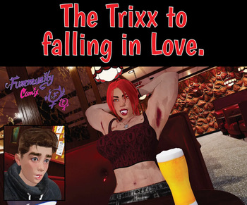 Fummunity Comix: The Trixx to Falling in Love Part 1 (Hairy Version) cover