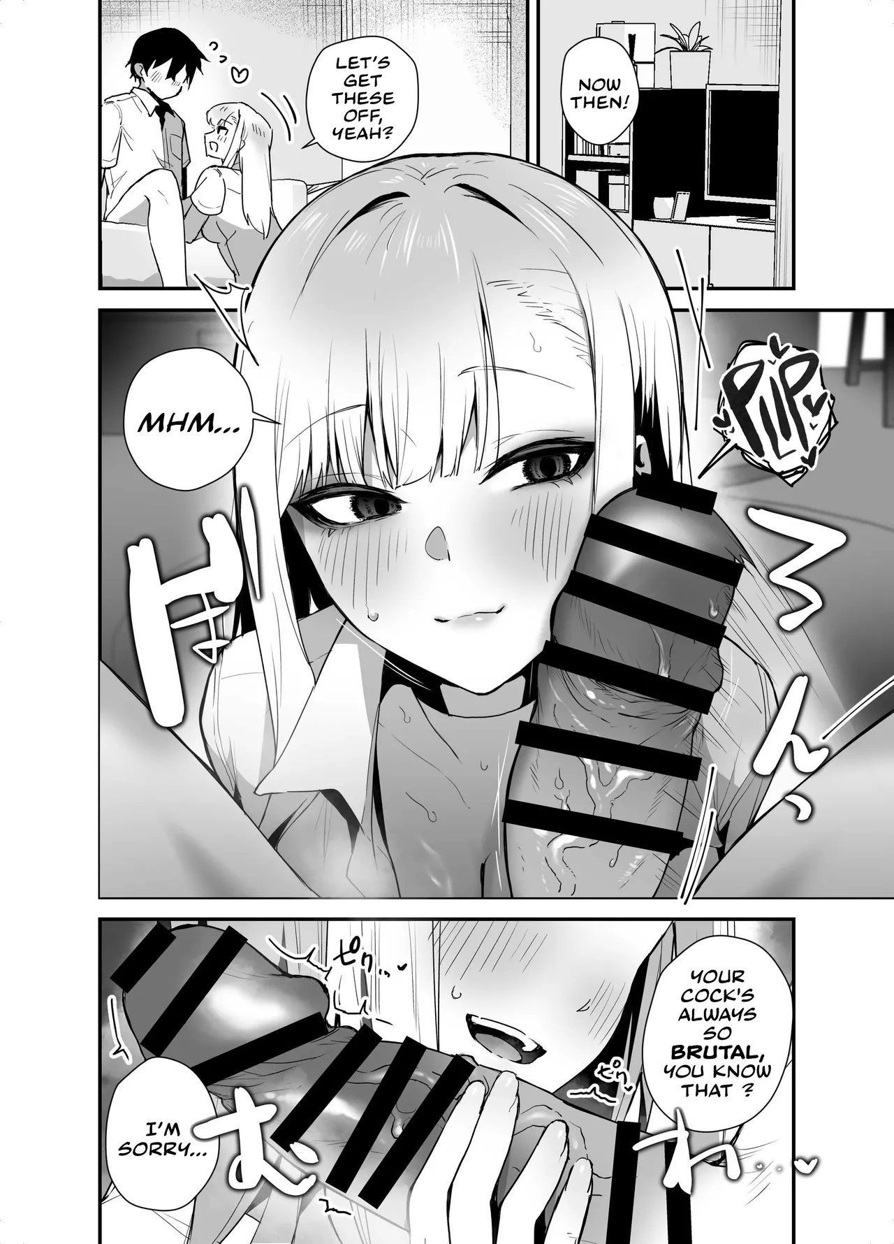 After I Refused A Blowjob From An Uninvited Slutty, Passionate Gal, I Gave Her A Creampie Confession And Had Lots Of Sweet, Loving Sex With Her! | Gachi Koi Bitch Gal no Oshikake Fella o Kotowattara Nakadashi Kokuhaku & Amaama Icha Love Koubi Suru Koto ni Natta Hanashi page 10 full