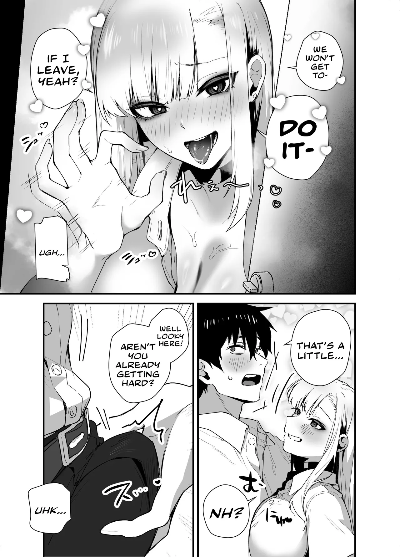 After I Refused A Blowjob From An Uninvited Slutty, Passionate Gal, I Gave Her A Creampie Confession And Had Lots Of Sweet, Loving Sex With Her! | Gachi Koi Bitch Gal no Oshikake Fella o Kotowattara Nakadashi Kokuhaku & Amaama Icha Love Koubi Suru Koto ni Natta Hanashi page 9 full