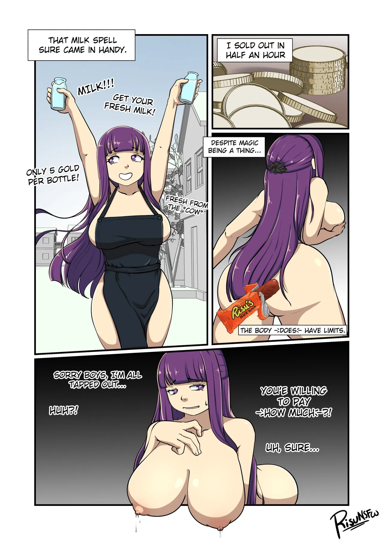 RisuNSFW - Frieren & Fern's Swap Spell page 9 full